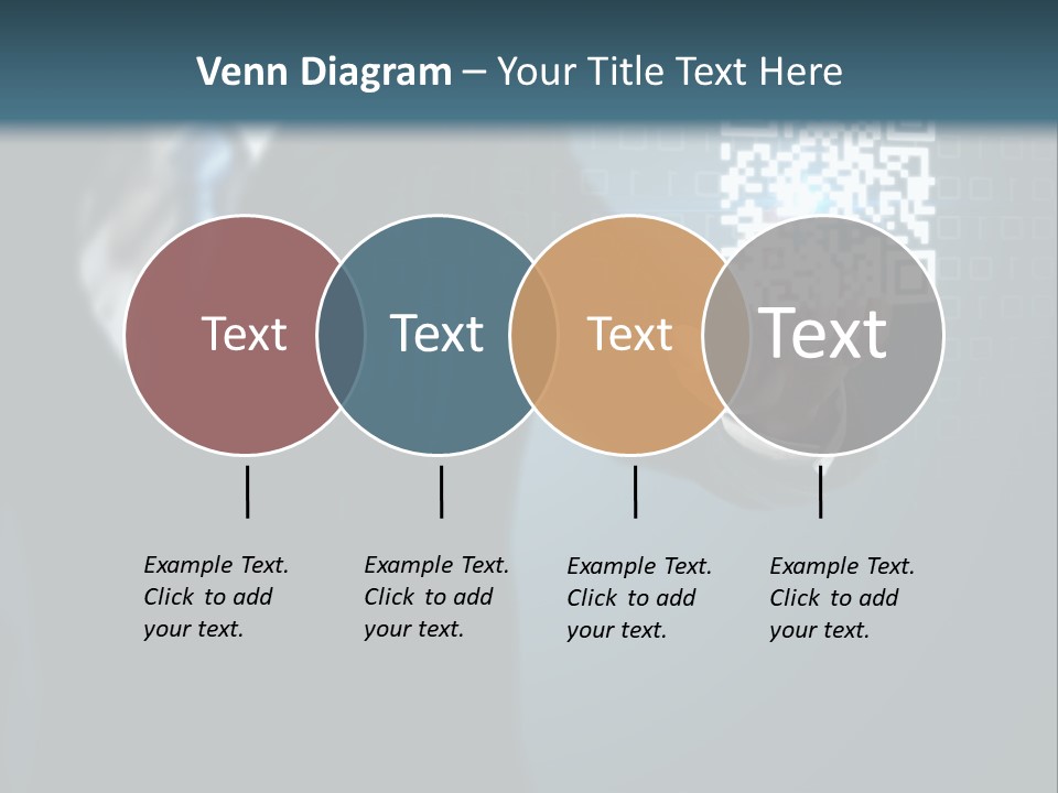 Background Person Gadget PowerPoint Template