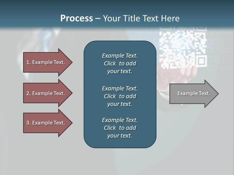 Background Person Gadget PowerPoint Template