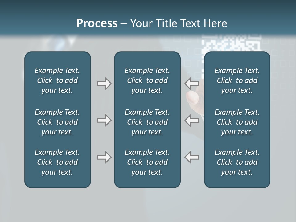 Background Person Gadget PowerPoint Template