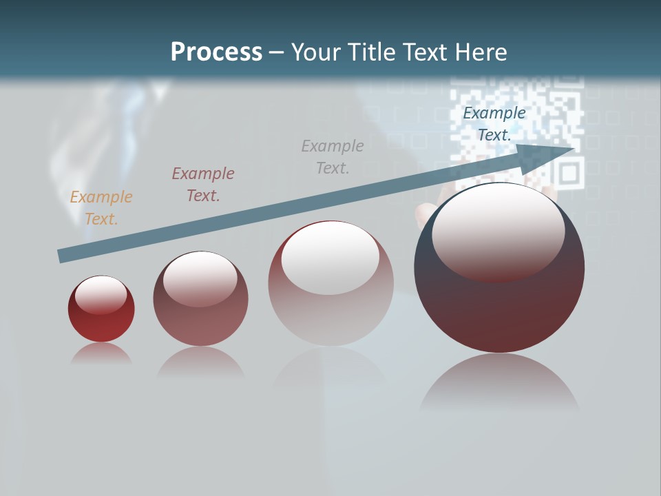 Background Person Gadget PowerPoint Template