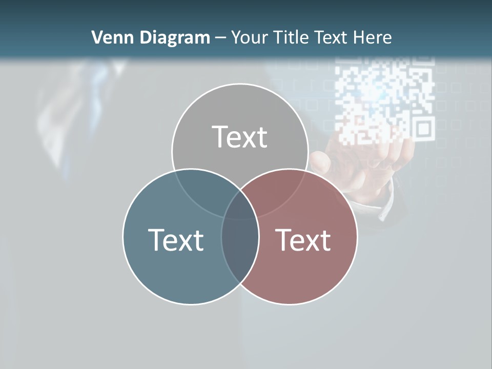Background Person Gadget PowerPoint Template