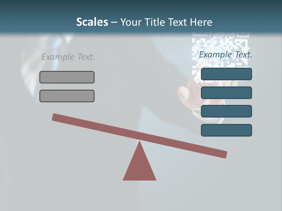 Background Person Gadget PowerPoint Template