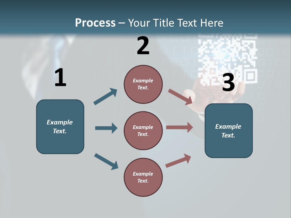 Background Person Gadget PowerPoint Template