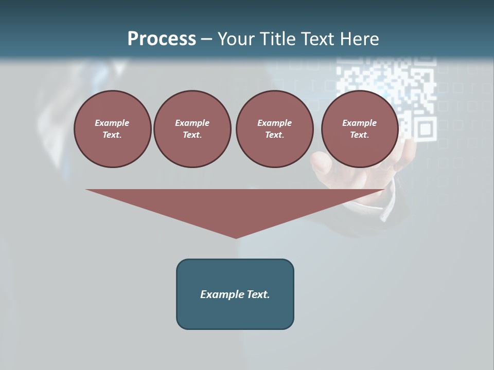 Background Person Gadget PowerPoint Template