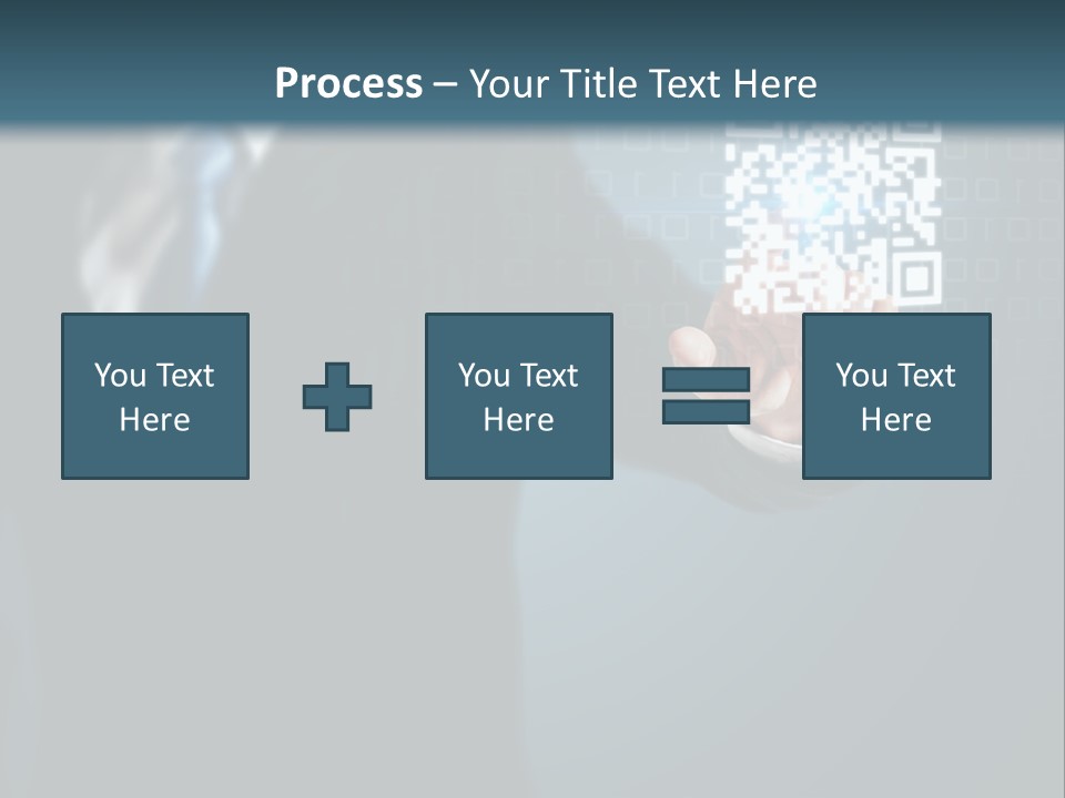 Background Person Gadget PowerPoint Template