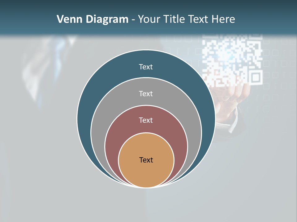 Background Person Gadget PowerPoint Template