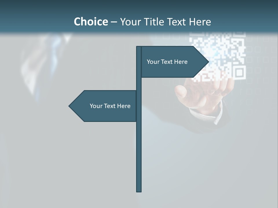 Background Person Gadget PowerPoint Template