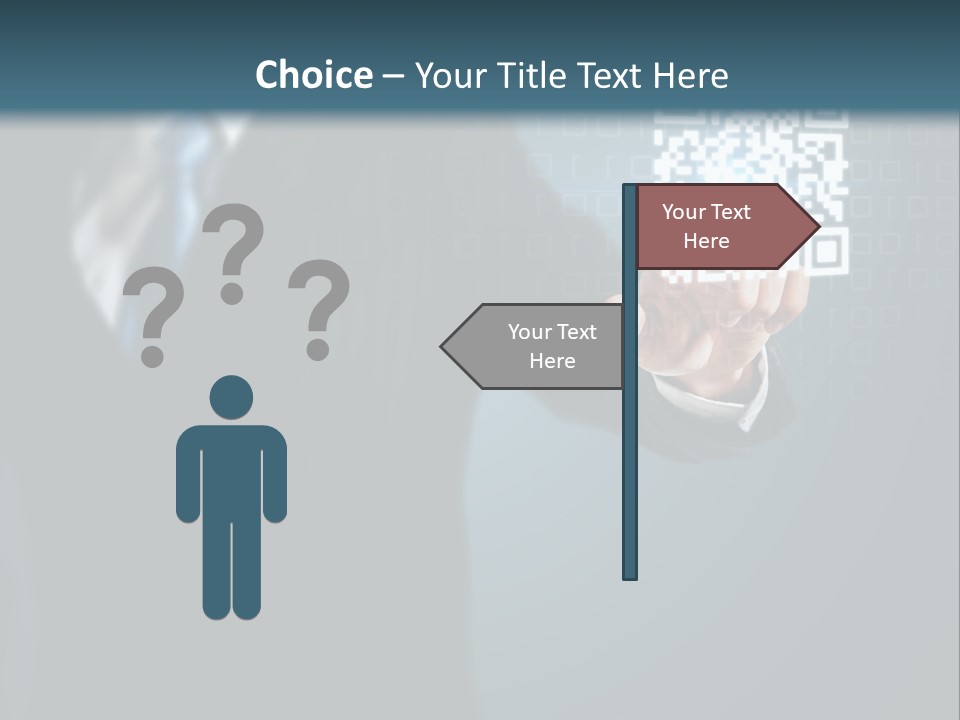 Background Person Gadget PowerPoint Template