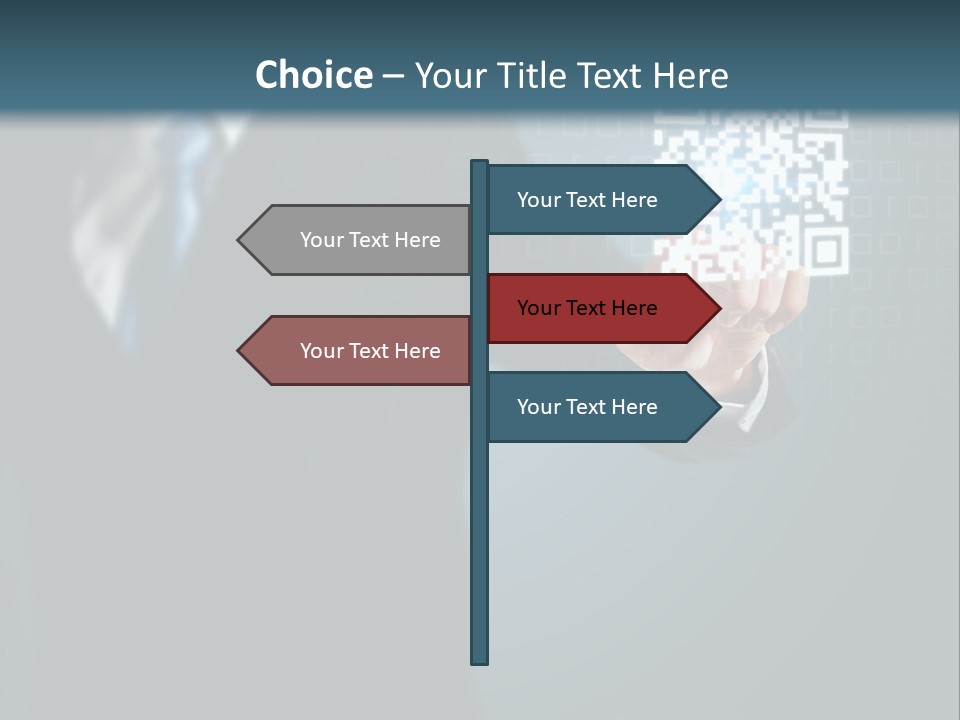 Background Person Gadget PowerPoint Template