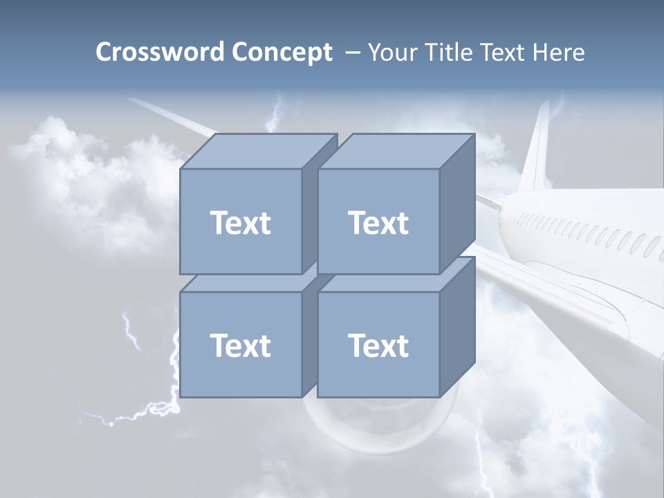 Lightning Sunshine Storm PowerPoint Template