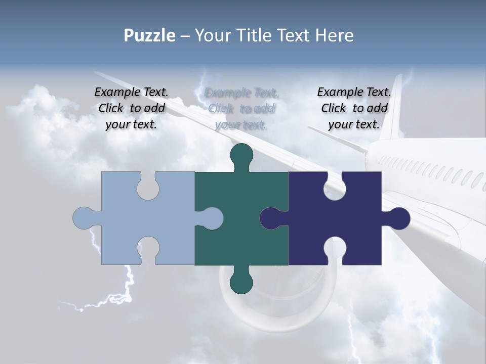 Lightning Sunshine Storm PowerPoint Template