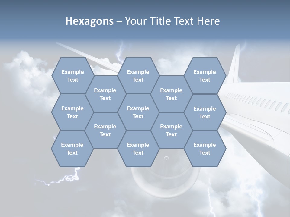 Lightning Sunshine Storm PowerPoint Template