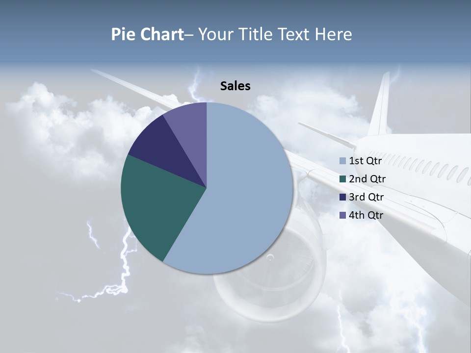 Lightning Sunshine Storm PowerPoint Template