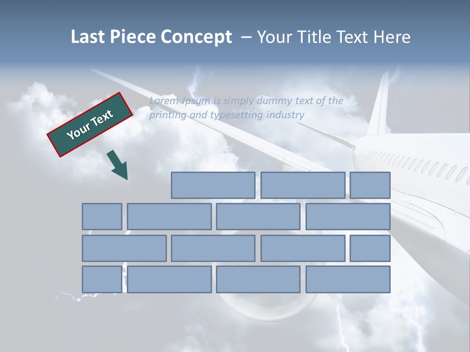Lightning Sunshine Storm PowerPoint Template