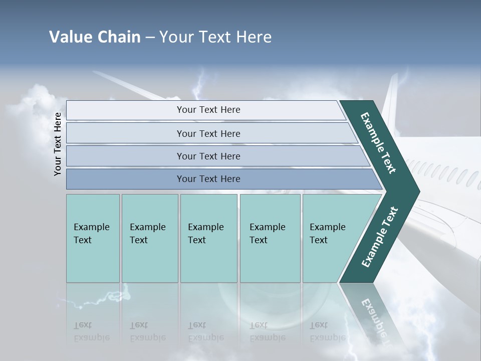 Lightning Sunshine Storm PowerPoint Template