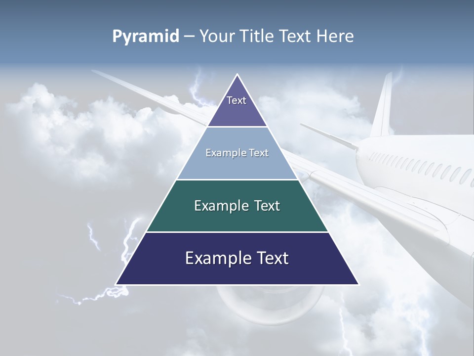 Lightning Sunshine Storm PowerPoint Template