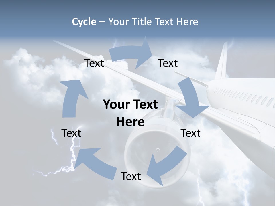 Lightning Sunshine Storm PowerPoint Template