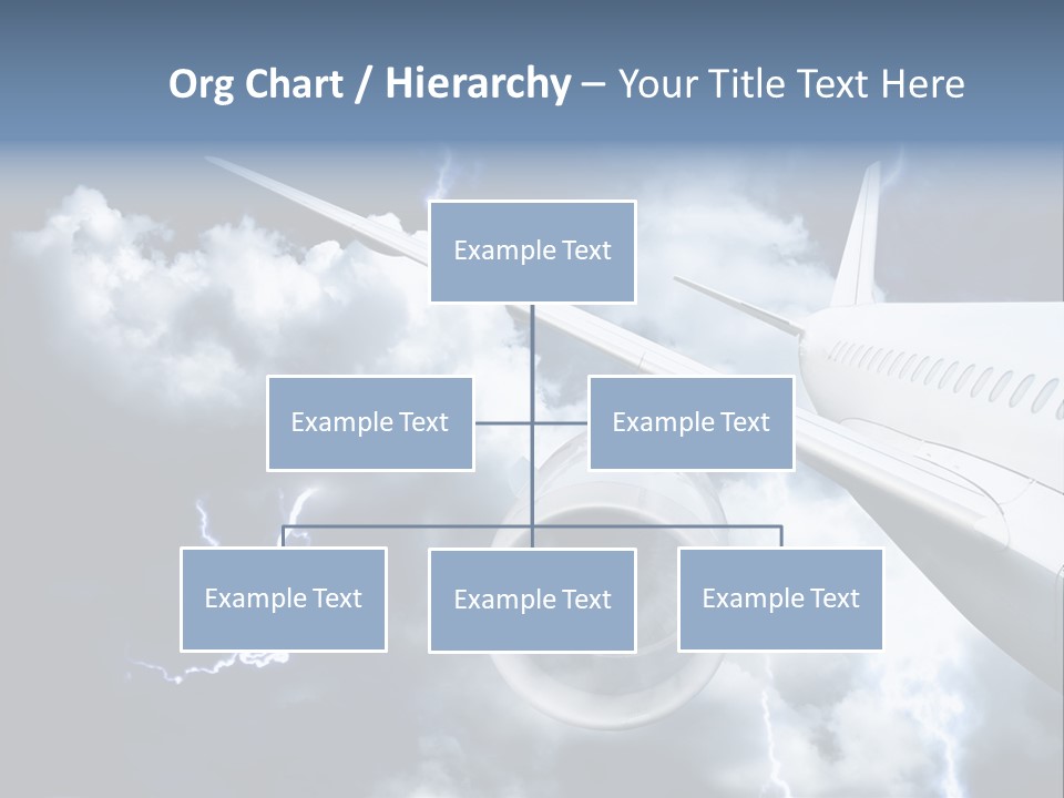 Lightning Sunshine Storm PowerPoint Template