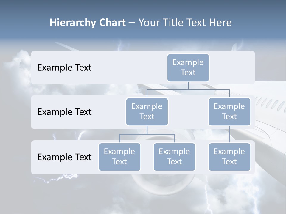 Lightning Sunshine Storm PowerPoint Template