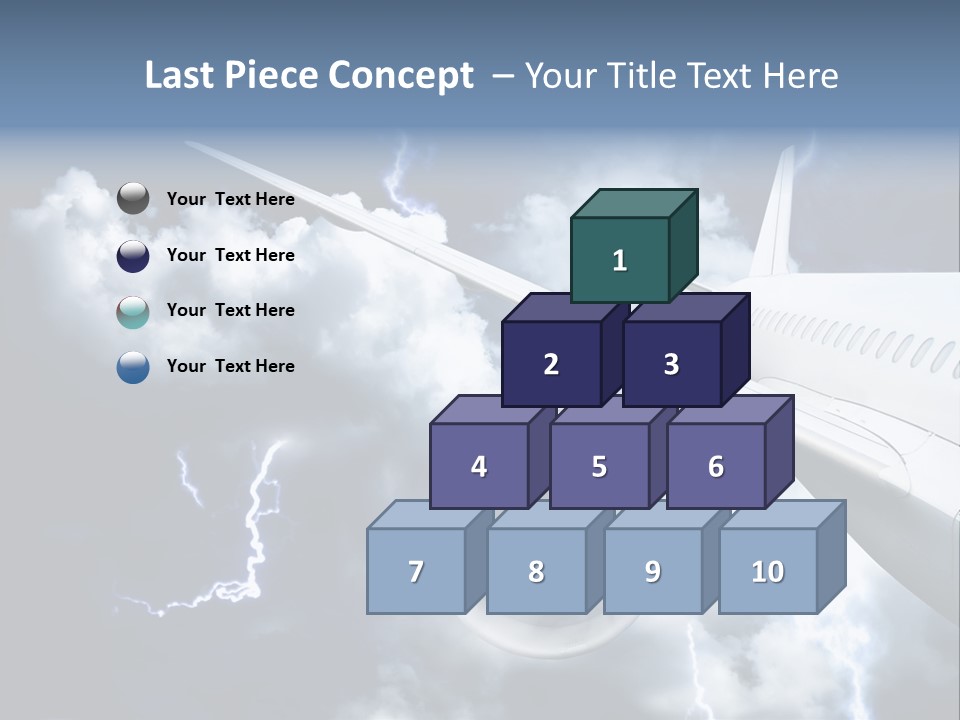 Lightning Sunshine Storm PowerPoint Template