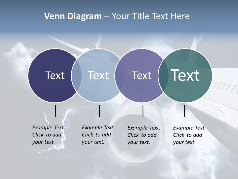 Lightning Sunshine Storm PowerPoint Template