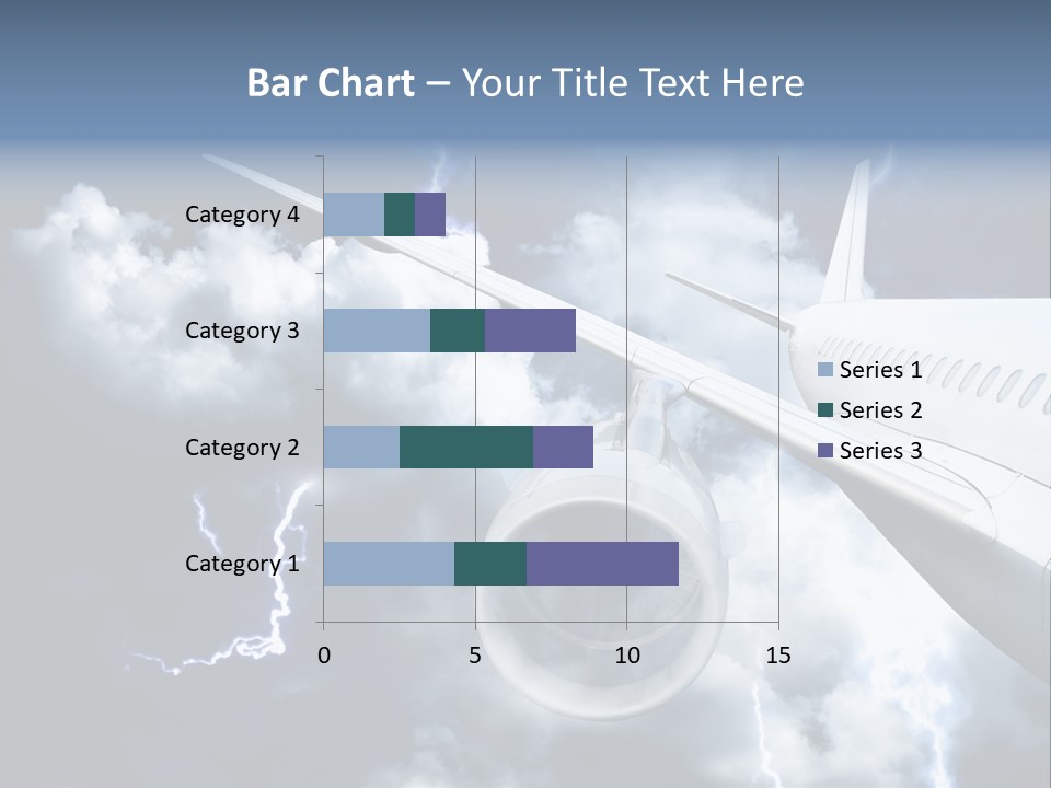 Lightning Sunshine Storm PowerPoint Template