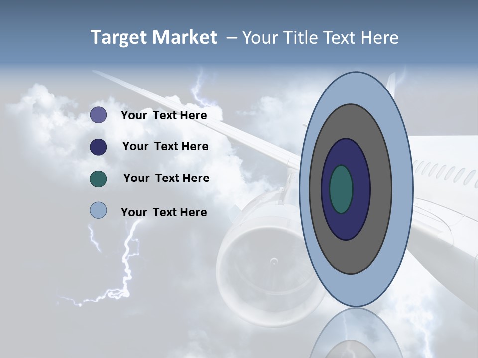 Lightning Sunshine Storm PowerPoint Template