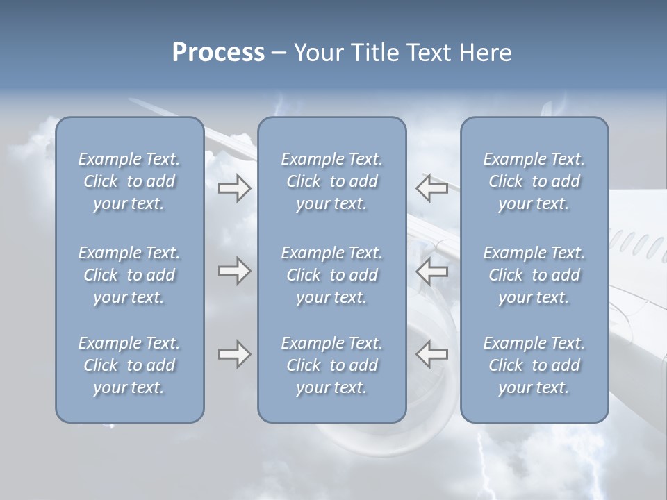 Lightning Sunshine Storm PowerPoint Template