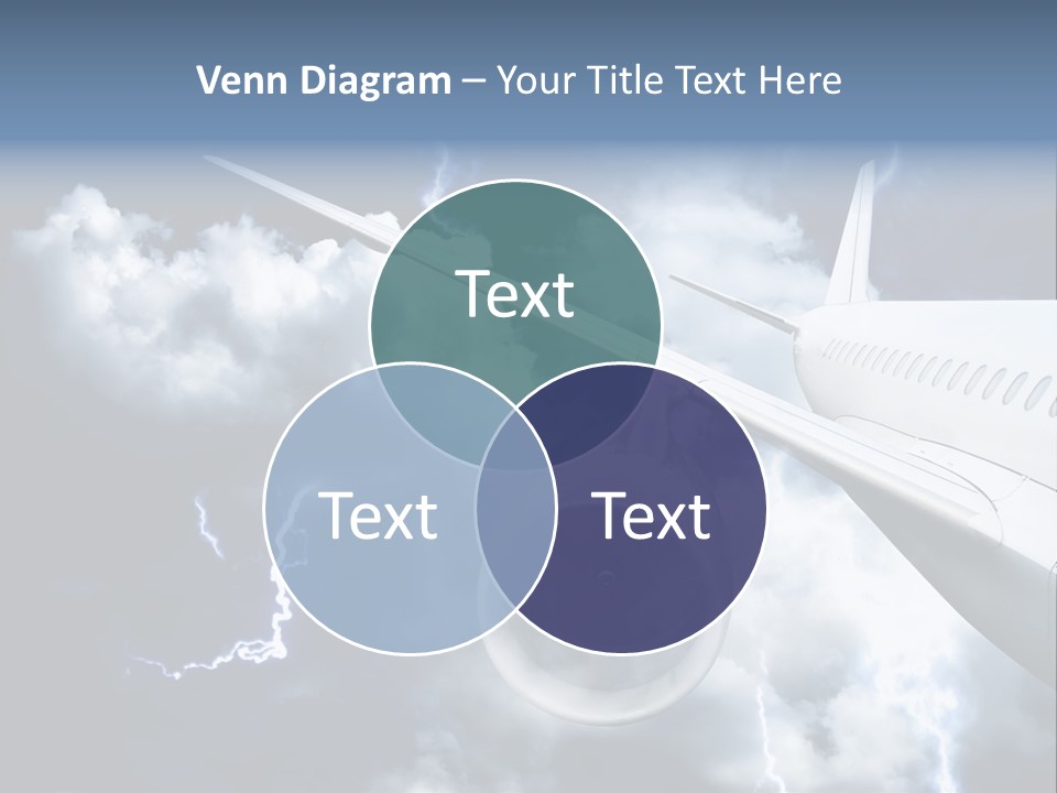 Lightning Sunshine Storm PowerPoint Template