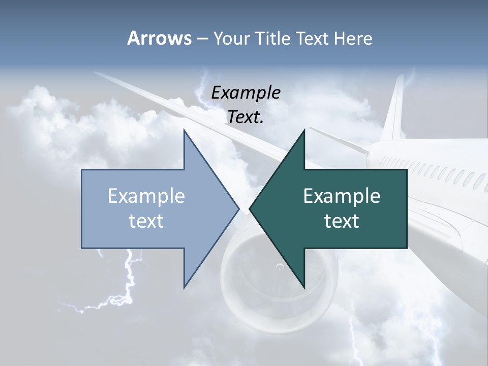Lightning Sunshine Storm PowerPoint Template