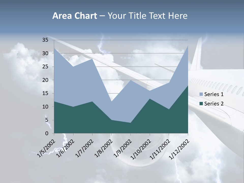 Lightning Sunshine Storm PowerPoint Template