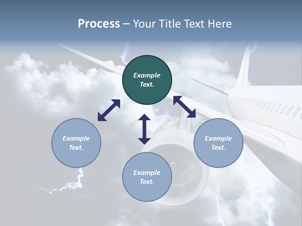 Lightning Sunshine Storm PowerPoint Template