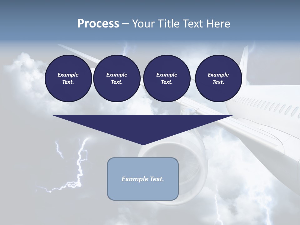 Lightning Sunshine Storm PowerPoint Template