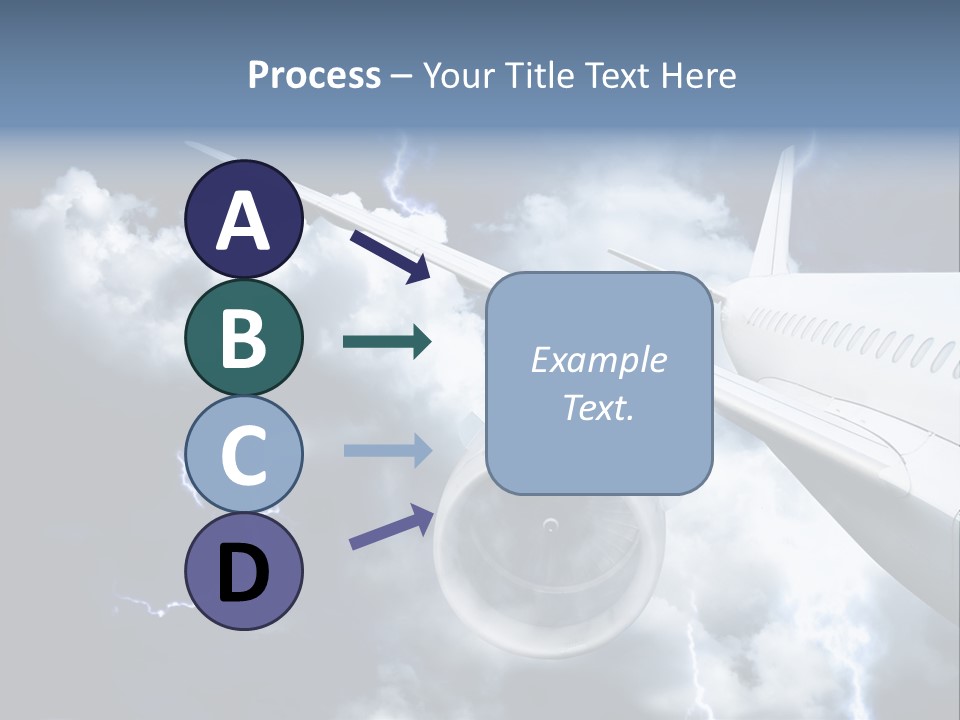Lightning Sunshine Storm PowerPoint Template