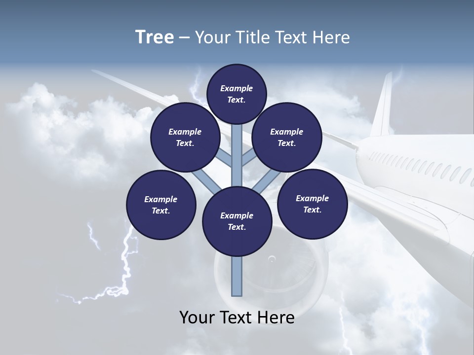 Lightning Sunshine Storm PowerPoint Template