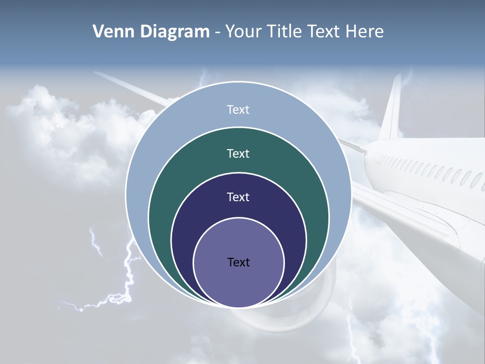 Lightning Sunshine Storm PowerPoint Template