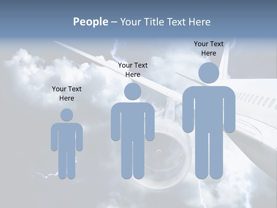 Lightning Sunshine Storm PowerPoint Template