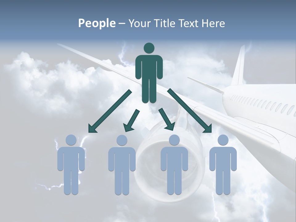 Lightning Sunshine Storm PowerPoint Template