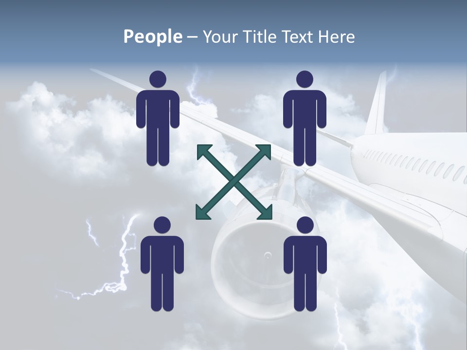 Lightning Sunshine Storm PowerPoint Template