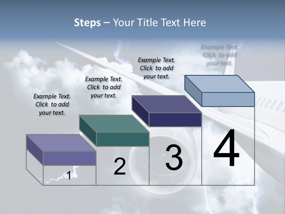 Lightning Sunshine Storm PowerPoint Template