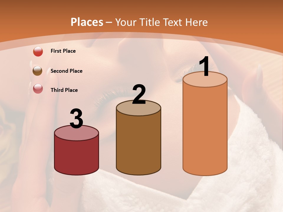 Women Hand Massage PowerPoint Template