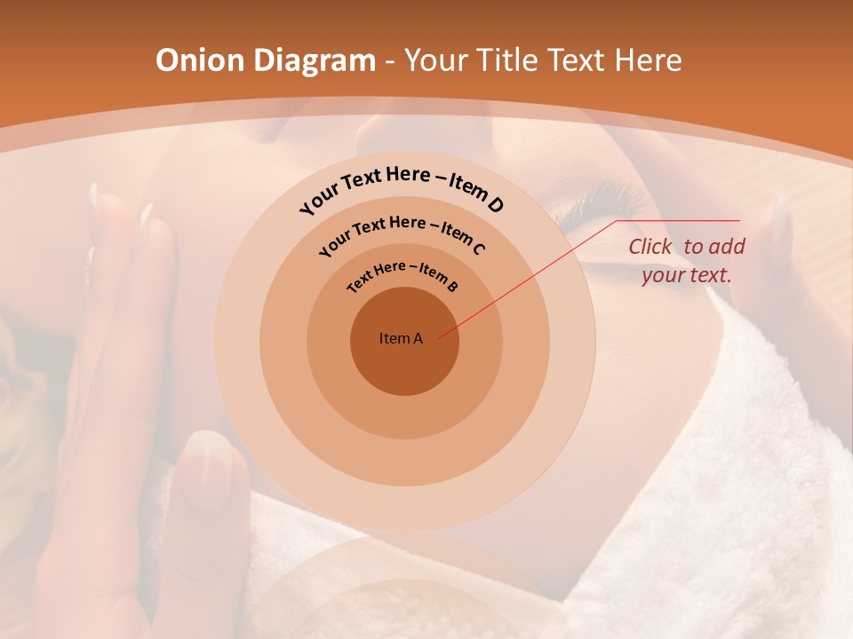 Women Hand Massage PowerPoint Template