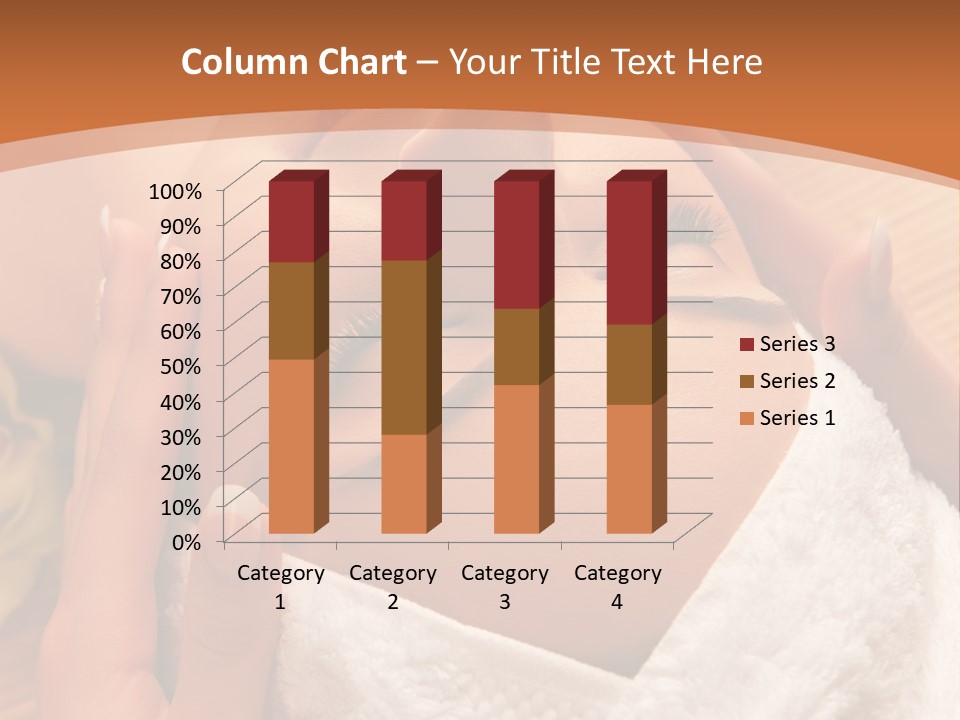 Women Hand Massage PowerPoint Template