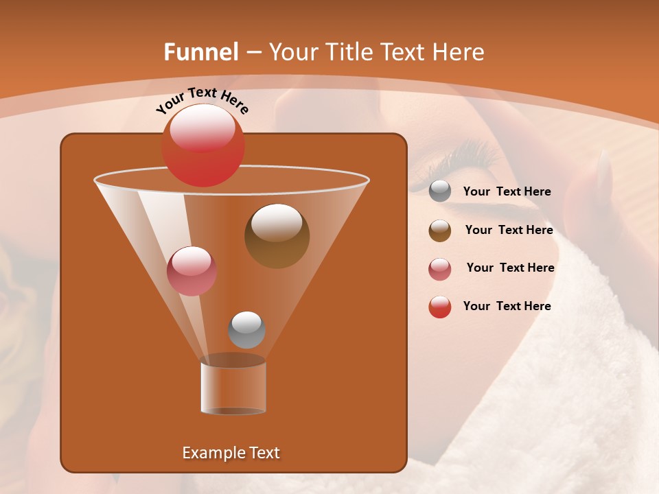 Women Hand Massage PowerPoint Template
