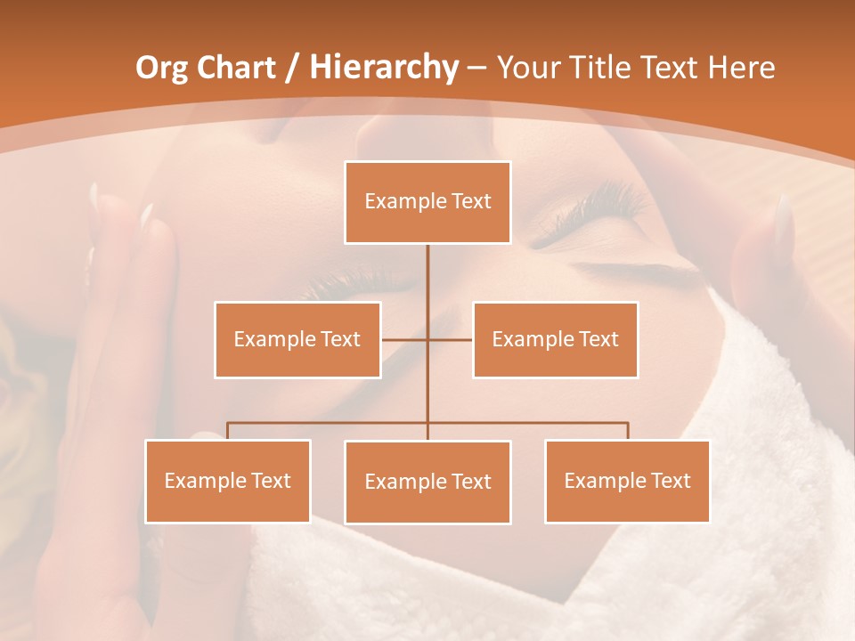 Women Hand Massage PowerPoint Template