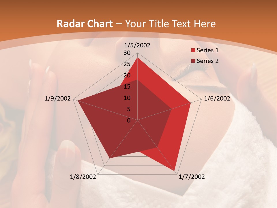 Women Hand Massage PowerPoint Template