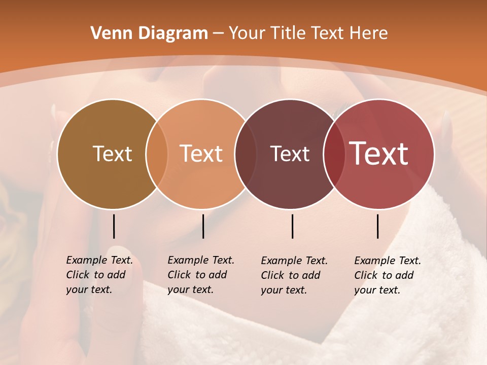 Women Hand Massage PowerPoint Template