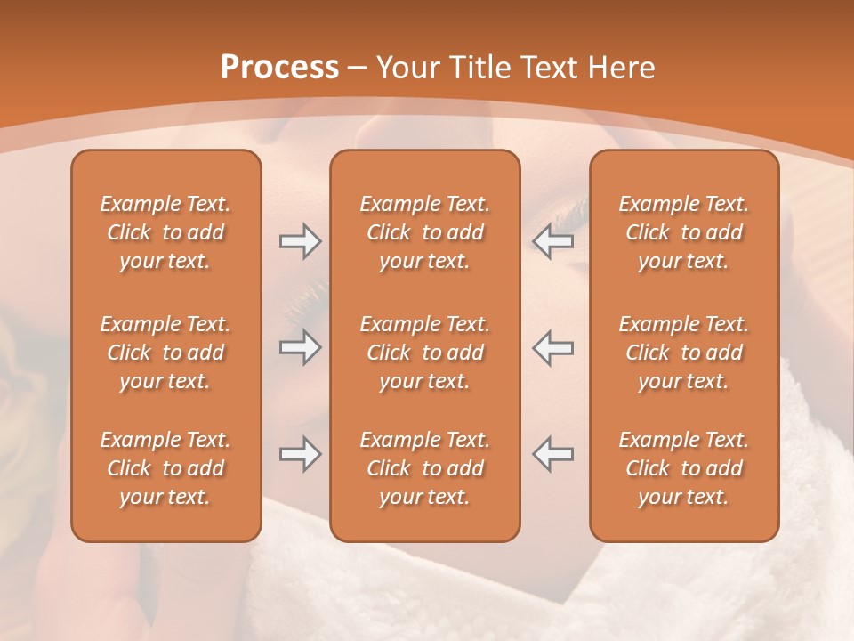 Women Hand Massage PowerPoint Template