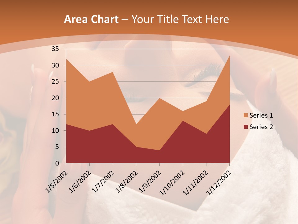 Women Hand Massage PowerPoint Template