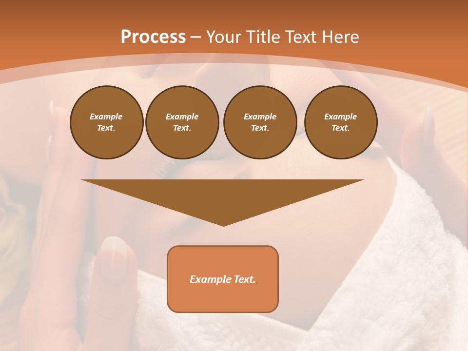 Women Hand Massage PowerPoint Template